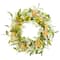 26" Yellow & Orange Berry & Thistle Floral Spring Wreath